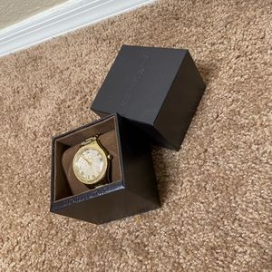 14 Karat Yellow Gold Micheal Kors Watch